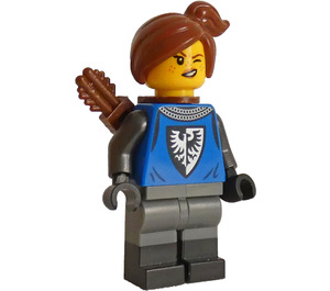 LEGO Black Falcon Archer - Female Minifigure