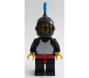 LEGO Schwarz Falcon Ritter mit Blau Hutfeder Minifigur