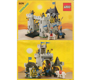 LEGO Noir Falcon's Fortress 6074 Instructions