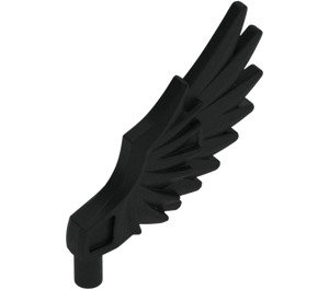 LEGO Black Feathered Wing (11100)