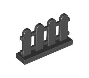 LEGO Noir Clôture 1 x 4 x 2 Picket (33303)