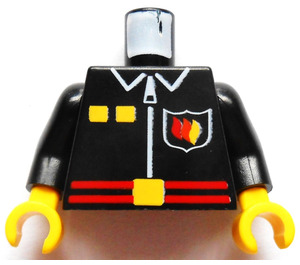 LEGO Black Fire Captain Torso (973)