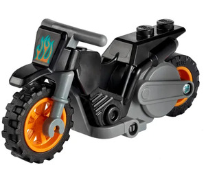 LEGO Black Fire Stuntz Motorcycle