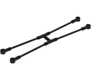 LEGO Schwarz Flexibel Bahre Halter  (18390 / 30191)