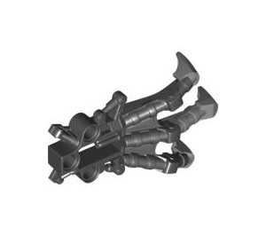 LEGO Black Foot With 3 Claws 5 x 8 x 2 with Pearl Claws (53562 / 87047)