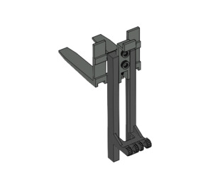 LEGO Black fork Lift with fork Assembly (46564)