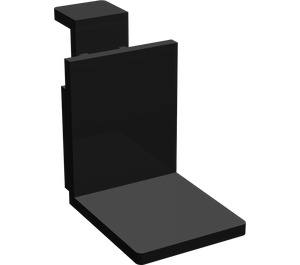 LEGO Noir Forklift Forks 2 x 4