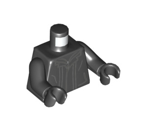 LEGO Zwart Franklin Web Minifiguur Torso (973 / 76382)