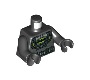 LEGO Noir Gas Masquer Batman Minifig Torse (973 / 76382)