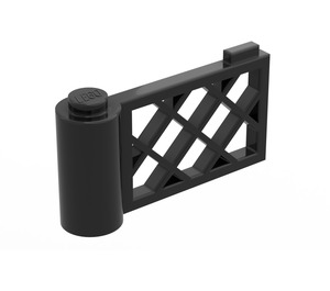 LEGO Schwarz Gate 1 x 4 x 2 (3186)