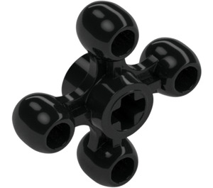 LEGO Black Gear with 4 Knobs (32072 / 49135)