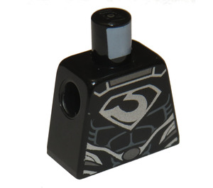 LEGO Negro General Zod Torso sin brazos (973)