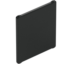 LEGO Black Glass for Window 1 x 3 x 3 (51266)