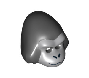 LEGO Black Gorilla Costume Head Cover (15161 / 93366)