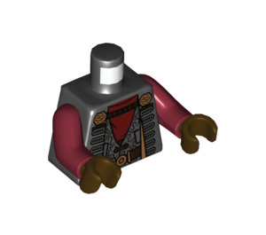 LEGO Noir Greef Karga Minifig Torse (973 / 76382)