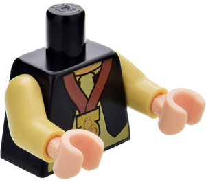 LEGO Schwarz Han Solo mit Medal Torso (973)