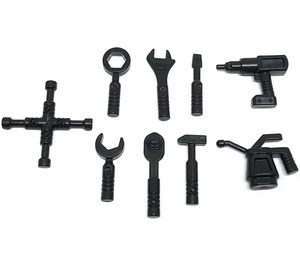 LEGO Черно ръка Tools Pack (901 / 11402)