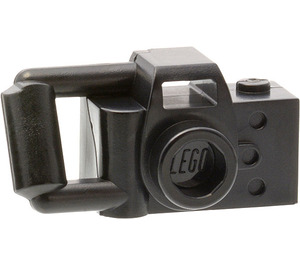 LEGO Schwarz Handheld Kamera mit zentralem Sucher (4724 / 30089)