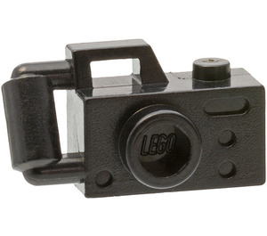 LEGO Black Handheld Camera with Left-Aligned Viewfinder (30089)