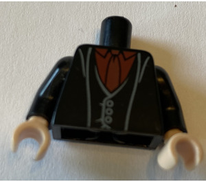 LEGO Musta Harry Potter Musta Coat - Yule Pallo Asu Vartalo (973)