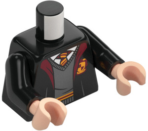 LEGO Negro Harry Potter Minifigura Torso (973 / 76382)