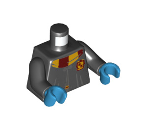 LEGO Black Harry Potter with Gryffindor Robe Minifig Torso (973 / 76382)