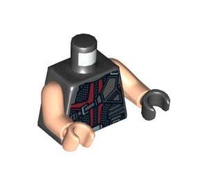 LEGO Noir Hawkeye Torse (973 / 76382)