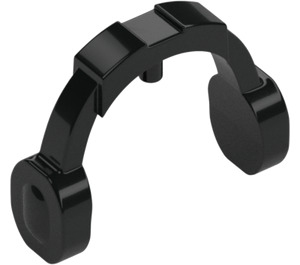 LEGO Black Headphones with Thick Arms (14045)