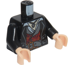 LEGO Negro Hector Barbossa Torso (76382 / 88585)