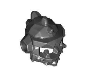 LEGO Black Helmet with Spikes and Side Holes (22425)