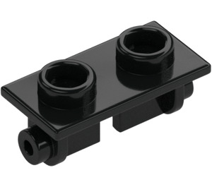 LEGO Black Hinge 1 x 2 Top (3938)