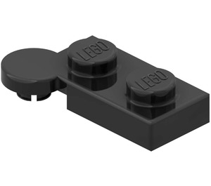 LEGO Black Hinge Plate 1 x 4 Top (2430)