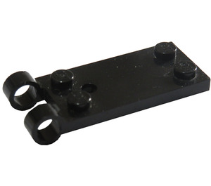 LEGO Black Hinge Plate 2 x 4 Legs (3149)