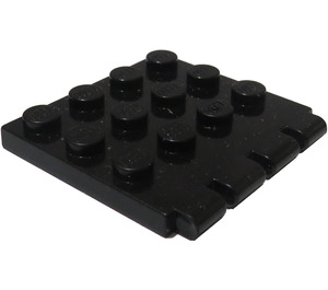 LEGO Noir Charnière assiette 4 x 4 Véhicule Roof (4213)