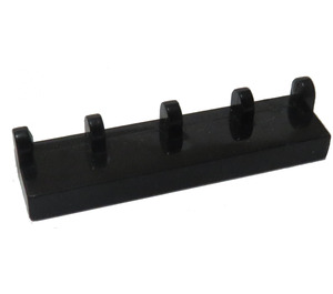 LEGO Schwarz Scharnier Fliese 1 x 4 (4625)