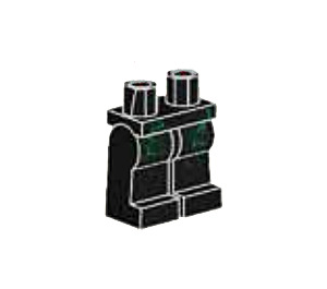 LEGO Noir Hanches et jambes avec Electricity Modèle (3815)