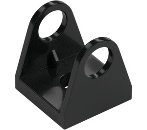 LEGO Black Hose Reel 2 x 2 Holder (2584 / 28457)