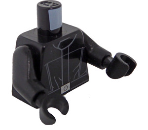 LEGO Black Imperial Navy Trooper with Headset Minifig Torso (973 / 76382)