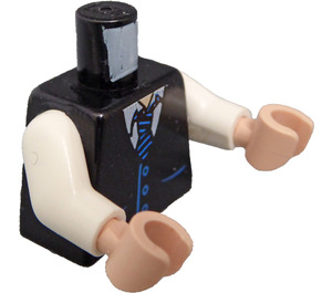 LEGO Schwarz Jonah Jameson Torso (973)