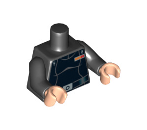 LEGO Black Juno Eclipse Torso (973 / 76382)