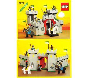 LEGO Black Knight's Castle 6073 Instrukce