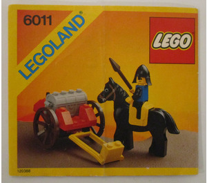 LEGO Black Knight's Treasure Set 6011 Instructions