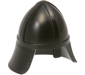 LEGO Black Knights Helmet with Neck Protector (3844 / 15606)
