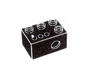 LEGO Black Light Sensor Brick 3 x 2 4.5V