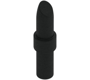 LEGO Negro Lipstick con Negro Asa (25866)