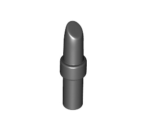 LEGO Schwarz Lipstick mit Schwarz Griff (25866)