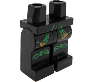 LEGO Black Lloyd - Minifigure Hips and Legs (3815 / 21611)