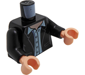 LEGO Negro Lois Lane Minifigura Torso (973 / 76382)