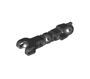 LEGO Black Long Ball Joint with Ball Socket and Beam (90615)