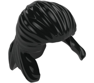 LEGO Noir Cheveux Longs Pulled Retour (30410 / 92756)